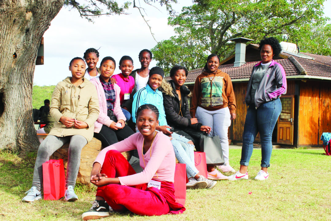 Grade 8-12 pupils from Ntsika Secondary School and Nombulelo Sec