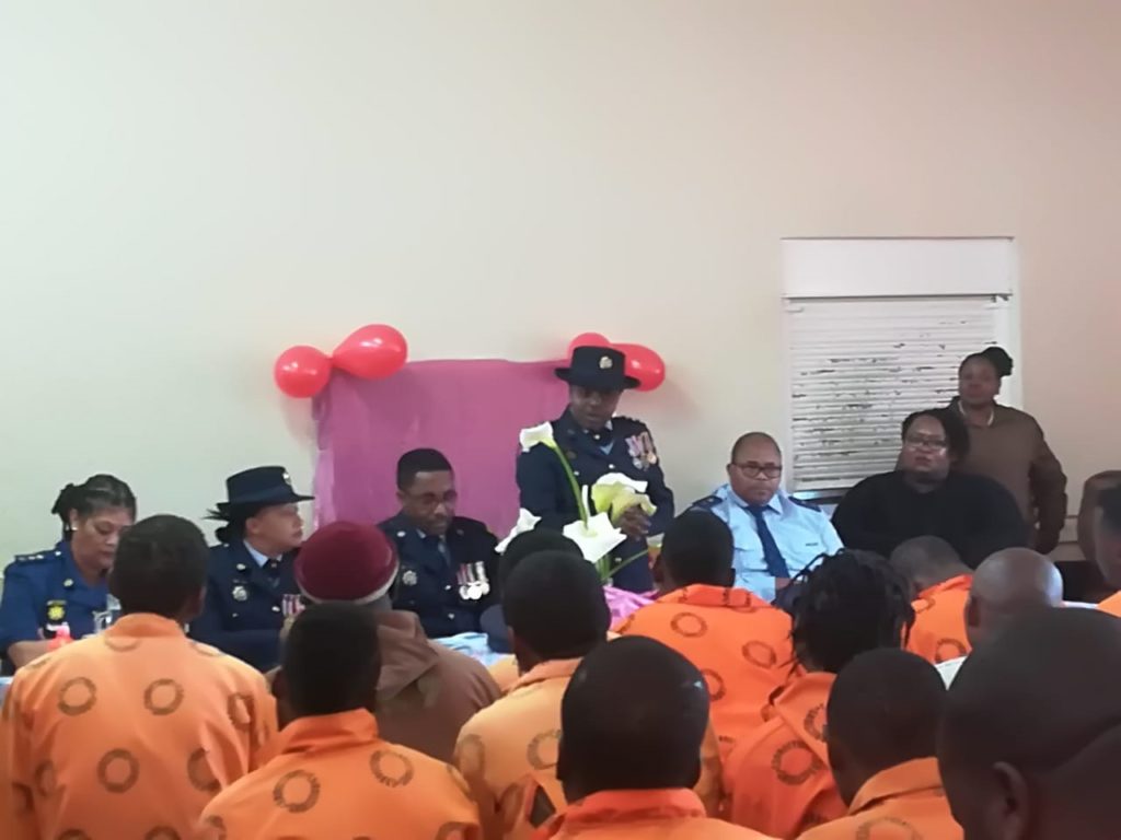 Educating inmates during Women’s Month